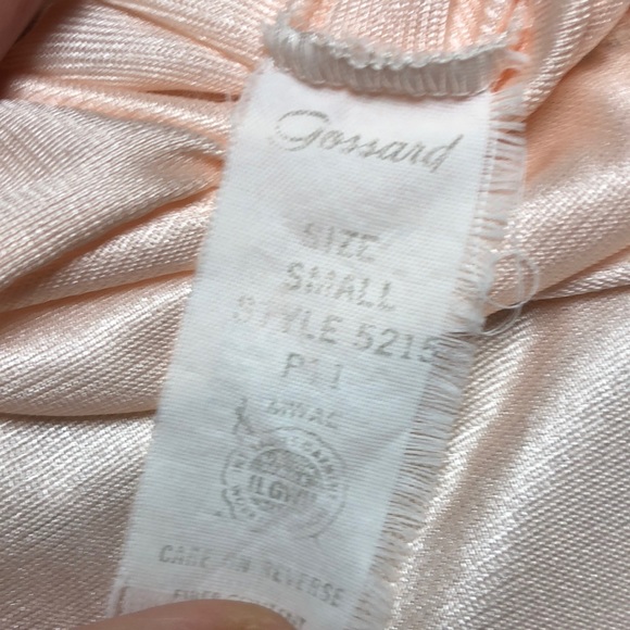 Vintage Gossard Nightgown small Union made pink - Picture 3 of 3